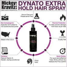 Load image into Gallery viewer, Glypto Blue hair paste &amp; Dynato hair spray pack - MAK Hair Products from Mickey Alan Kravitz
