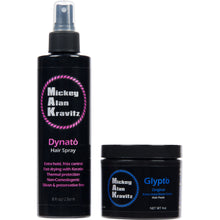 Load image into Gallery viewer, Glypto Original hair paste & Dynato hair spray pack