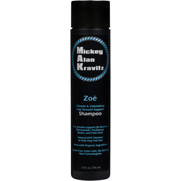 Zoe Vitamin & Volumizing Hair growth Shampoo - MAK Hair Products from Mickey Alan Kravitz