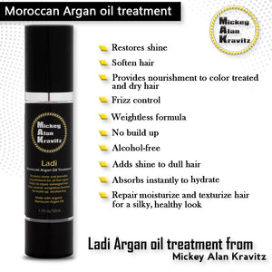 Ladi argan oil treatment - MAK Hair Products from Mickey Alan Kravitz